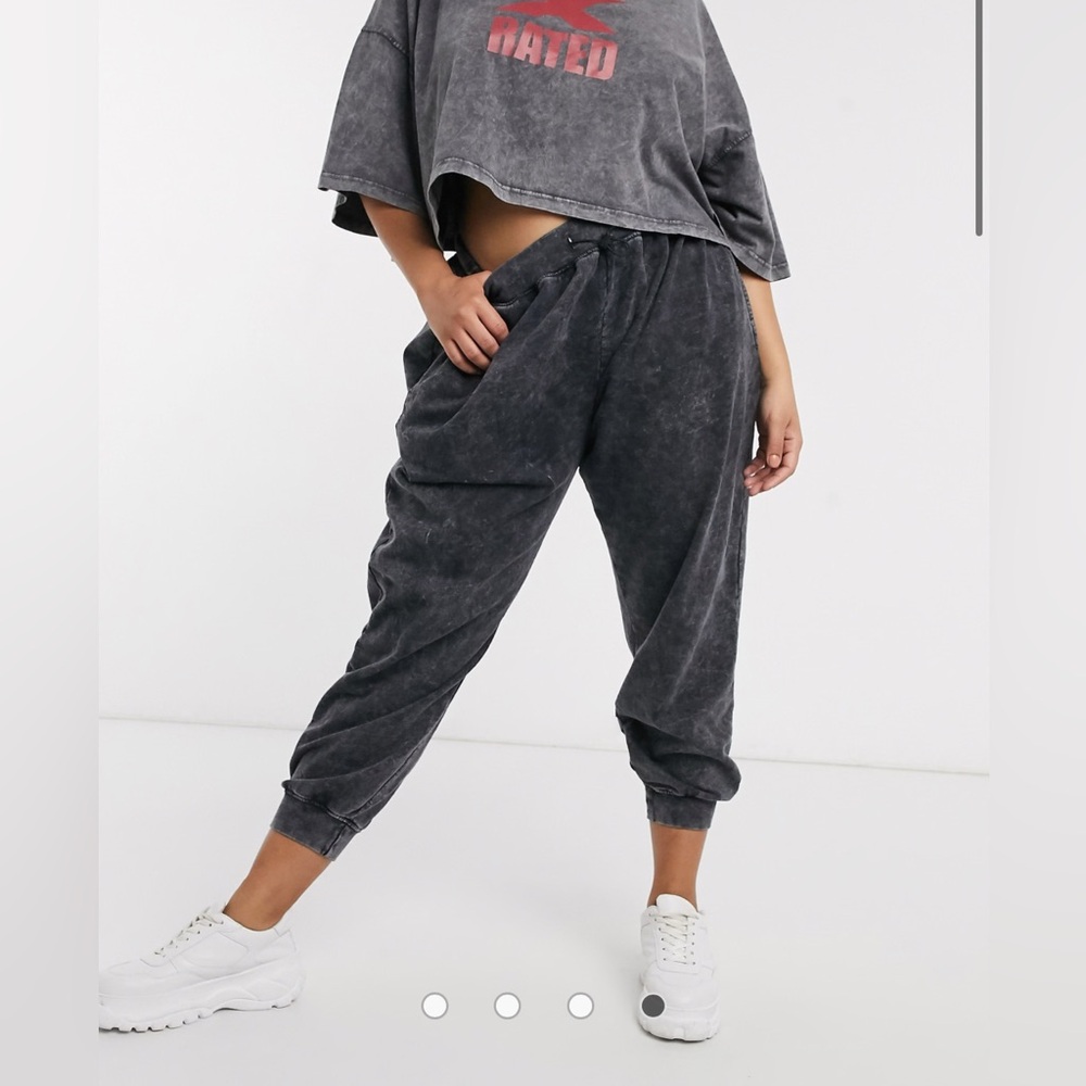PUBLIC DESIRE acid wash sweats